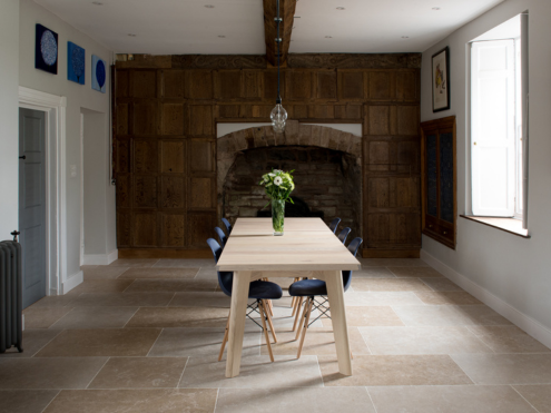 Elevate Your Workspace with Flagstone Flooring